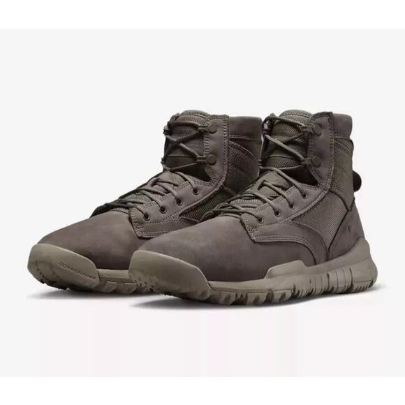 Nike SFB 6" NSW Leather 'Mushroom Brown Grey' Boots 862507-201 Men's Size 9.5 US - Picture 4 of 8